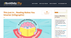 Desktop Screenshot of blog.bookbaby.com